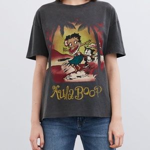 betty boop t shirt zara